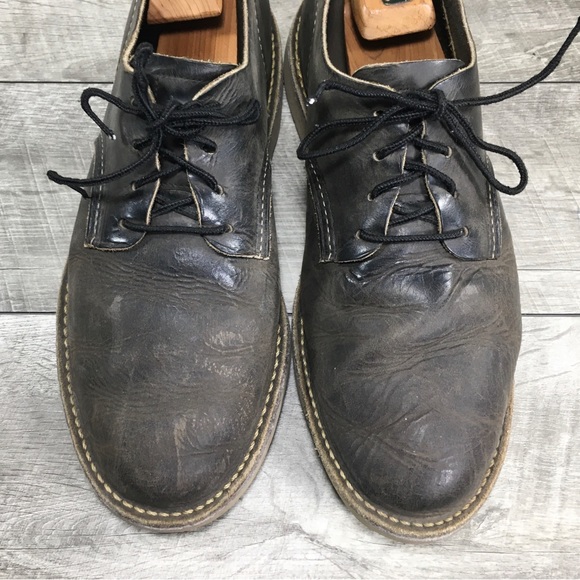 Red Wing Heritage Weekender Shoes 3301 Mens Oxfords Black Leather Size 10.5 D - Picture 4 of 9